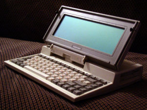 The world's first mass-market laptop computer
