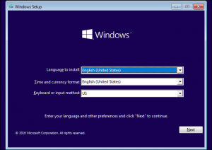 Software Reinstall Windows